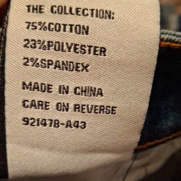 Encrypyed By Supply Company Blue Distressed Men's Jeans 36/32 💜💜💜💜 - Picture 9 of 9